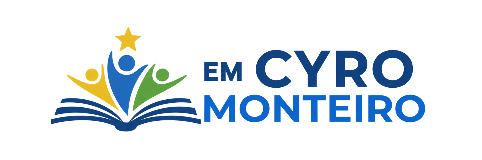 Logomarca oficial da Escola Municipal Cyro Monteiro